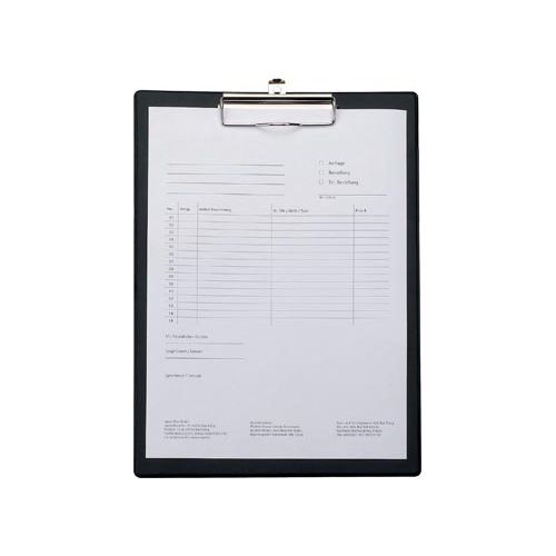 Maul MAUL klemplaat pvc met transparante insteekstas op de achterzijde A4 staand