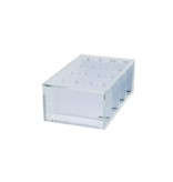 Maul MAUL visitekaartbox acryl met deksel incl. index 11.4x19x7.2cm