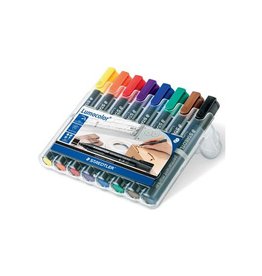 Staedtler Lumocolor 350 Pm Beitelpunt 8X [1st]