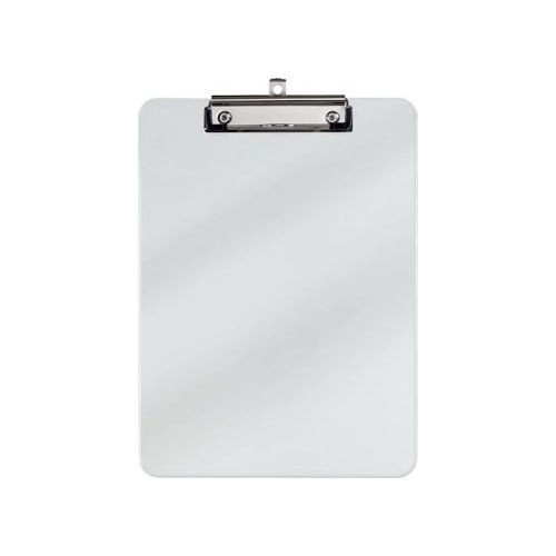 Maul MAUL klemplaat hard kunststof A4 staand glashelder transparant