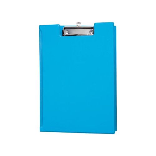 Maul MAUL klembordmap met insteek binnenzijde A4 staand neon blauw