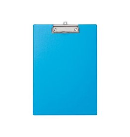Maul MAUL klemplaat A4 staand neon blauw