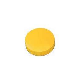 Maul MAUL magneet Solid, 24 mm, trekkracht 600 gr, doos van 10 stuks, geel
