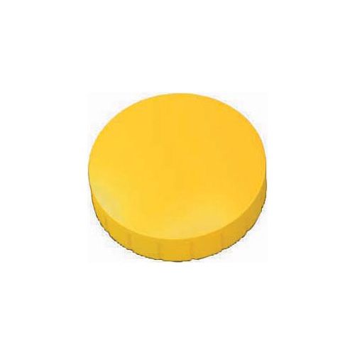 Maul MAUL magneet Solid, 32 mm, trekkracht 800 gr, doos van 10 stuks, geel
