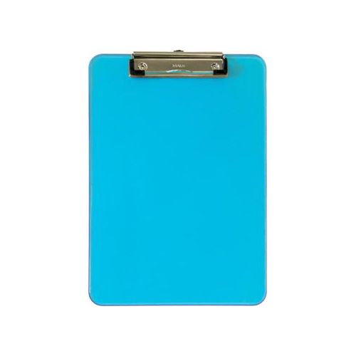 Maul Maul klemplaat MAULneon, voor ft A4, transparant blauw