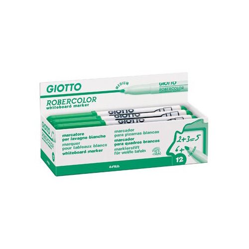 Giotto Giotto Robercolor whiteboardmarker, medium, ronde punt, groen