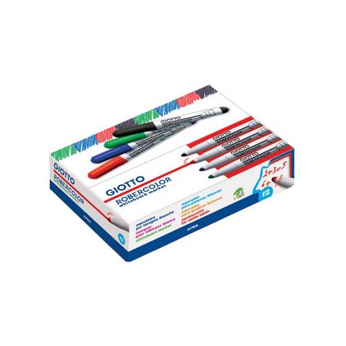 Giotto Giotto Robercolor whiteboardmarker maxi, ronde punt, rood