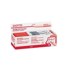 Giotto Giotto Robercolor whiteboardmarker, medium, ronde punt, rood