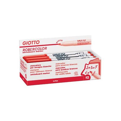 Giotto Giotto Robercolor whiteboardmarker, medium, ronde punt, rood