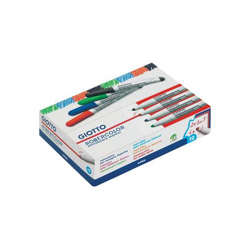 Giotto Giotto Robercolor whiteboardmarker maxi, ronde punt, blauw