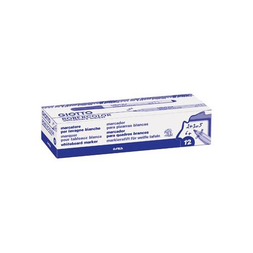 Giotto Giotto Robercolor whiteboardmarker fijn, ronde punt, blauw
