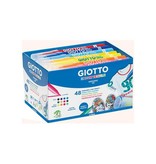 Giotto Giotto Decor Textile textielstiften schoolpack 48st