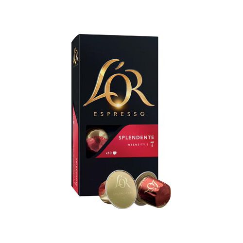 Douwe Egberts Douwe Egberts L'Or Intensity koffiecapsules, Splendente, pak van 10 stuks