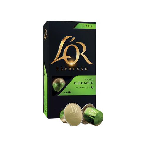 Douwe Egberts Douwe Egberts L'Or Intensity koffiecapsules, Lungo Elegante, pak van 20 stuks