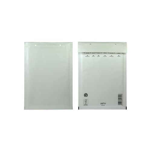 Airpro Bong Airpro luchtkussenenveloppen, ft 175 x 265 mm, met stripsluiting, doos van 100 stuks, wit