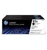 HP HP 83A (CF283AD) toner black 2x1500 pages (original)