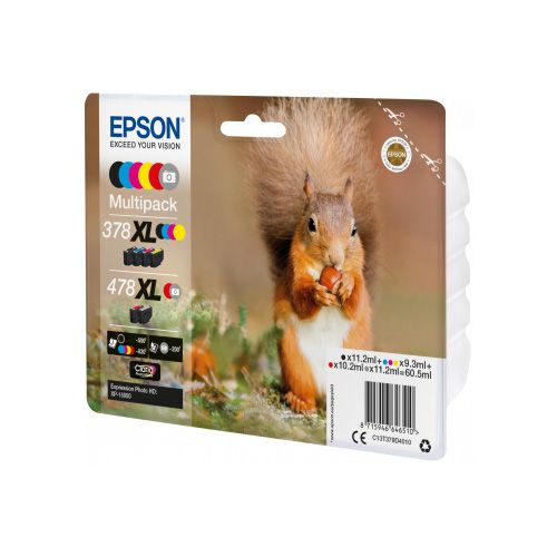 Epson Epson 378XL/478XL (C13T379D4010) multipack 60,5ml (original)