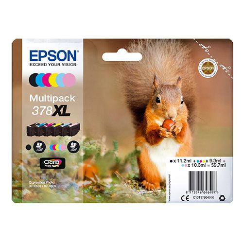 Epson Epson 378XL (C13T37984010) multipack 2400 pages (original)