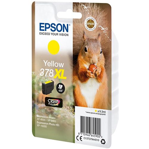 Epson Epson 378XL (C13T37944010) ink yellow 830 pages (original)