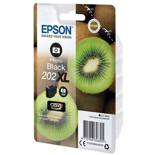Epson Epson 202XL (C13T02H14010) ink black 800 pages (original)