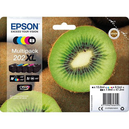 Epson Epson 202XL (C13T02G74010) multipack (original)