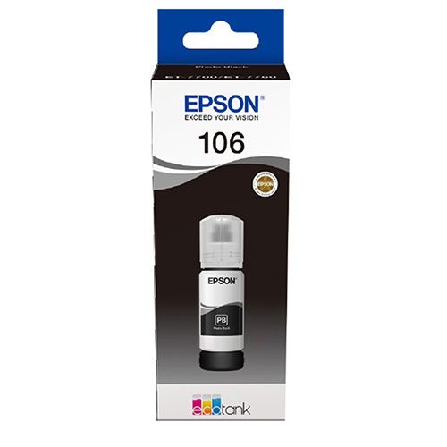 Epson Epson 106 (C13T00R140) ink black 5000 pages (original)