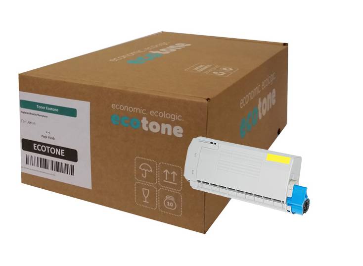 Ecotone OKI 46507613 toner yellow 11500 pages (Ecotone) CC