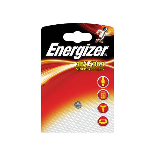 Energizer Energizer knoopcel 364/363, op blister