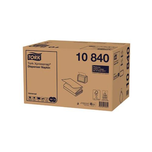 Tork Tork servetten Expressnap  voor dispenser, 1-laags, 1125 per bundel