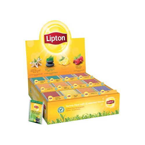 Lipton Tea Company Lipton Variety Pack, 12 smaken, display van 180 zakjes