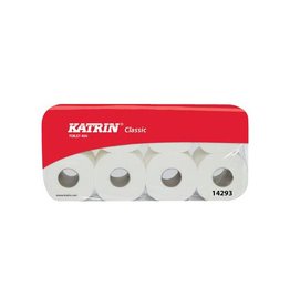KATRIN Katrin toiletpapier, 2-laags, 400 vel per rol, pak van 8 rollen