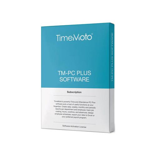 Safescan Safescan software voor tijdsregistratiesystemen, TimeMoto Pc Plus