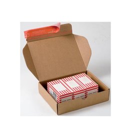 Colompac verzenddoos Modulbox, binnenformaat 192 x 155 x 43 mm, bruin