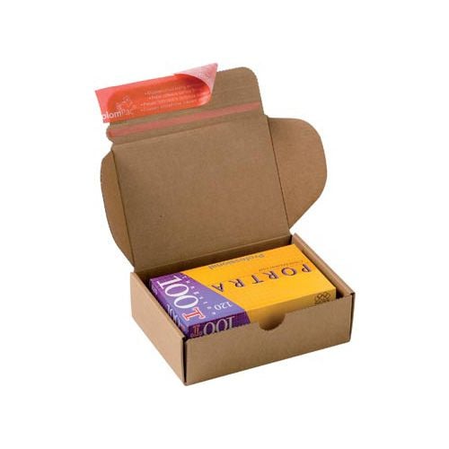 Colompac verzenddoos Modulbox, binnenformaat 140 x 101 x 43 mm, bruin