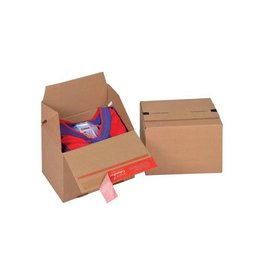 Colompac Eurobox Size S, binnenformaat 195 x 145 x 140 mm, bruin