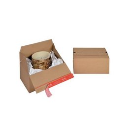 Colompac Eurobox Size M, binnenformaat 294 x 194 x 137 mm, bruin