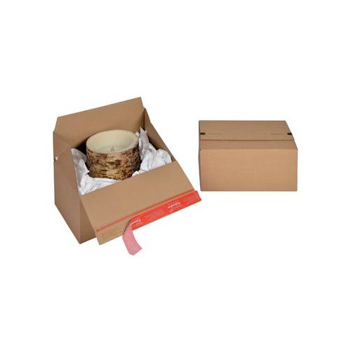 Colompac Eurobox Size M, binnenformaat 294 x 194 x 137 mm, bruin