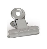 Maul MAUL papierklem bulldogclip 30mm blister 10 verchroomd