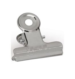 Maul MAUL papierklem bulldogclip 30mm blister 10 verchroomd