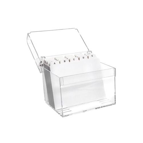 Maul MAUL kaartenbak acryl A6 incl. alfabet-index
