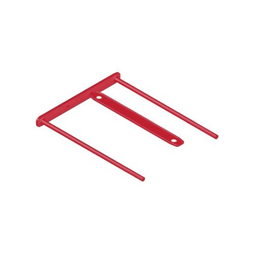 Bankers Box Bankers Box archiefbinder D-clip, doos van 100 stuks, rood