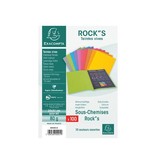 Exacompta Exacompta Rock's 80 dossiermap, ft 22 x 31 cm, pak van 100, geassorteerde kleuren