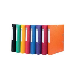 Exacompta Exacompta Elastobo Cartobox rug van 4 cm, geassorteerde kleuren