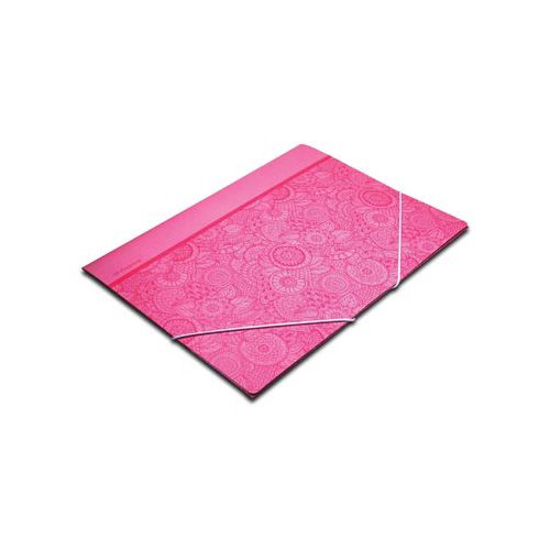 Pergamy Pergamy Mandala elastomap met kleppen, ft A4, roze [25st]