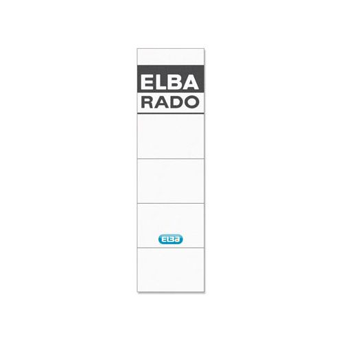 Elba Elba Rado Plast rugetiket ft 4,4 x 15,9 cm, pak van 10 stuks