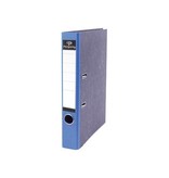 Pergamy Pergamy ordner,  voor ft A4, uit karton, rug van 5 cm, gewolkt blauw