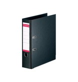 Pergamy Pergamy ordner, voor ft A4, volledig uit PP, rug van 8 cm, zwart