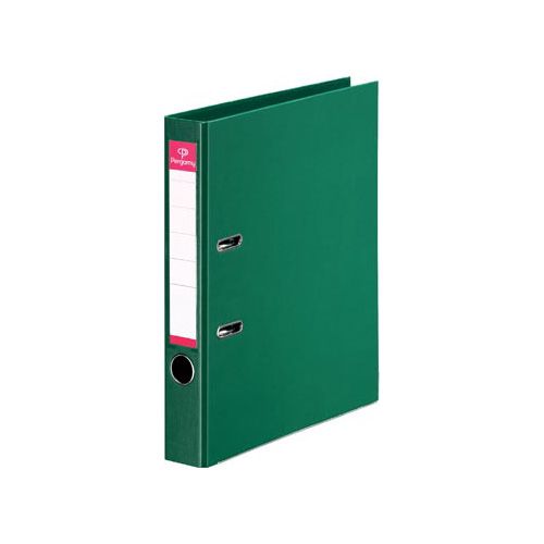 Pergamy Pergamy ordner, voor ft A4, volledig uit PP, rug van 5 cm, groen