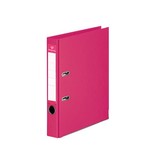 Pergamy Pergamy ordner, voor ft A4, volledig uit PP, rug van 5 cm, roze