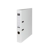 Pergamy Pergamy ordner, voor ft A4, uit PP en papier, zonder beschermrand, rug van 5 cm, wit